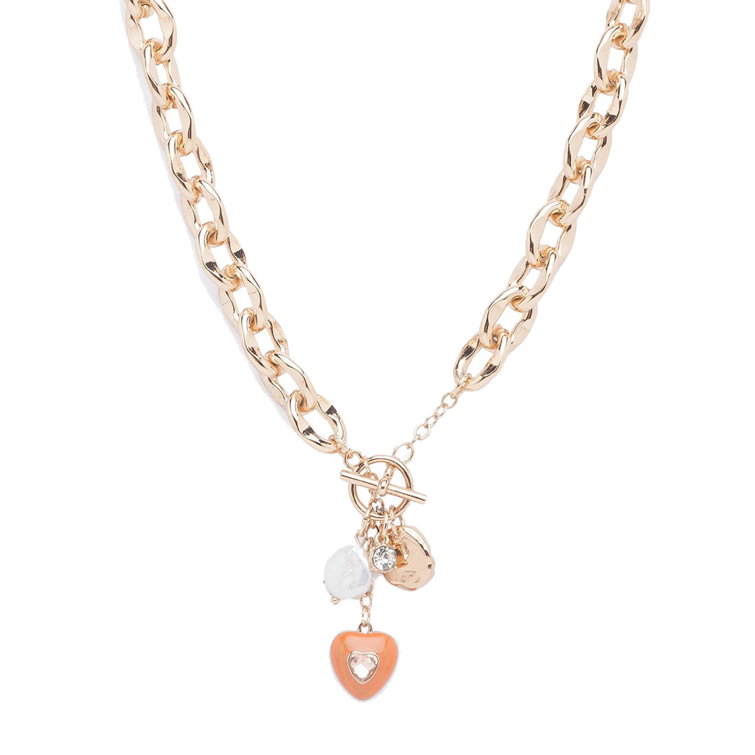 The Coral Heart Necklace